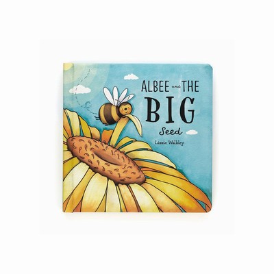 Jellycat Albee And The Big Seed and Bashful Bij Medium | BJ9874163